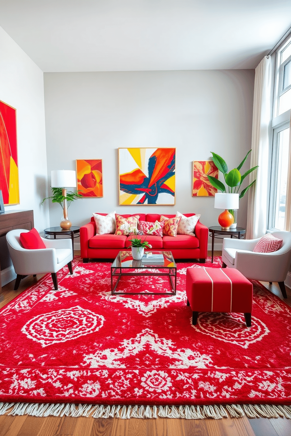 Why Red and White Area Rugs Are Making a Comeback in 2026 Interiors
