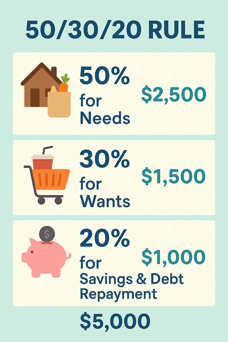 How to Master Your Money Without Losing Your Mind: The 50/30/20 Plan