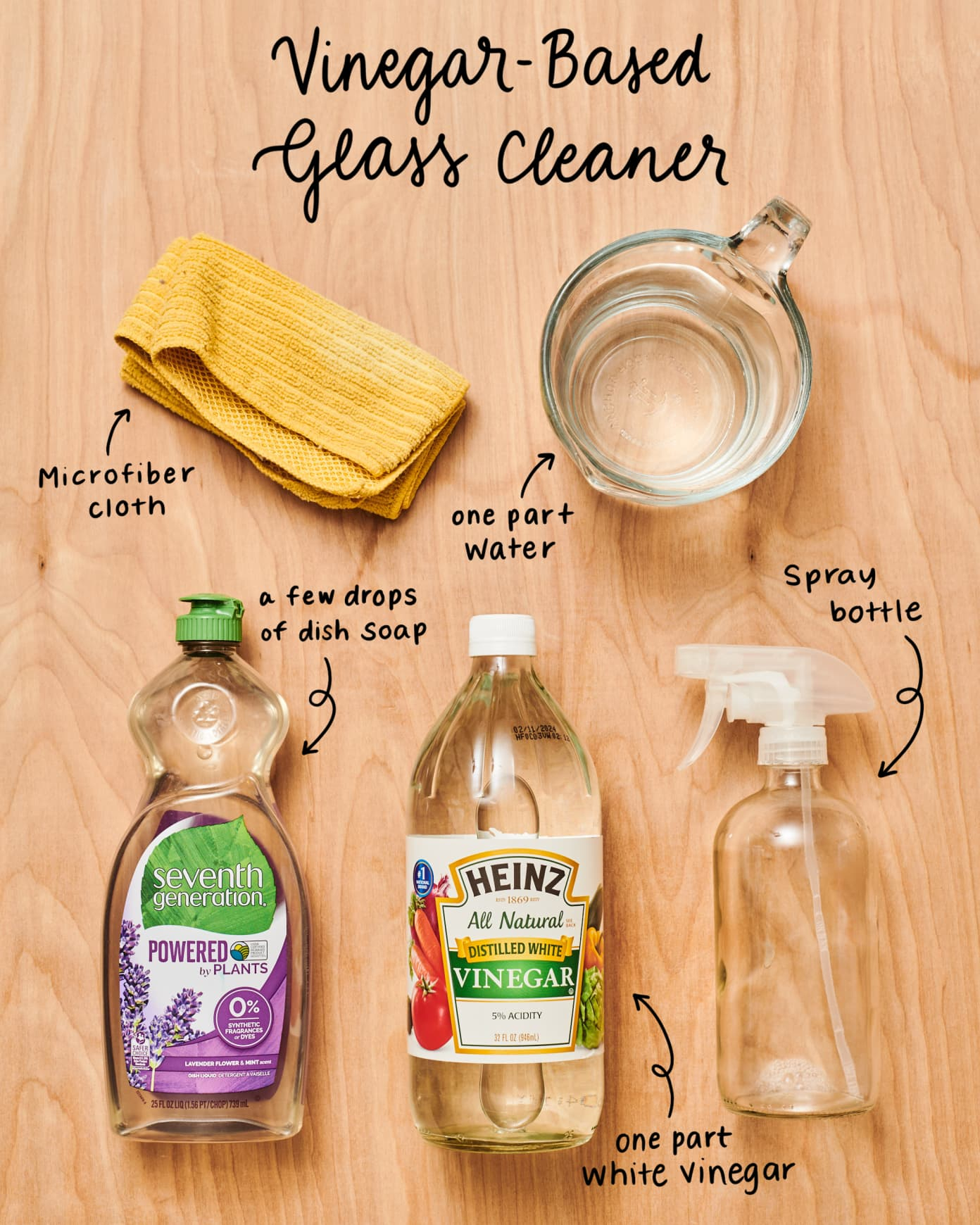 DIY cleaning products save money