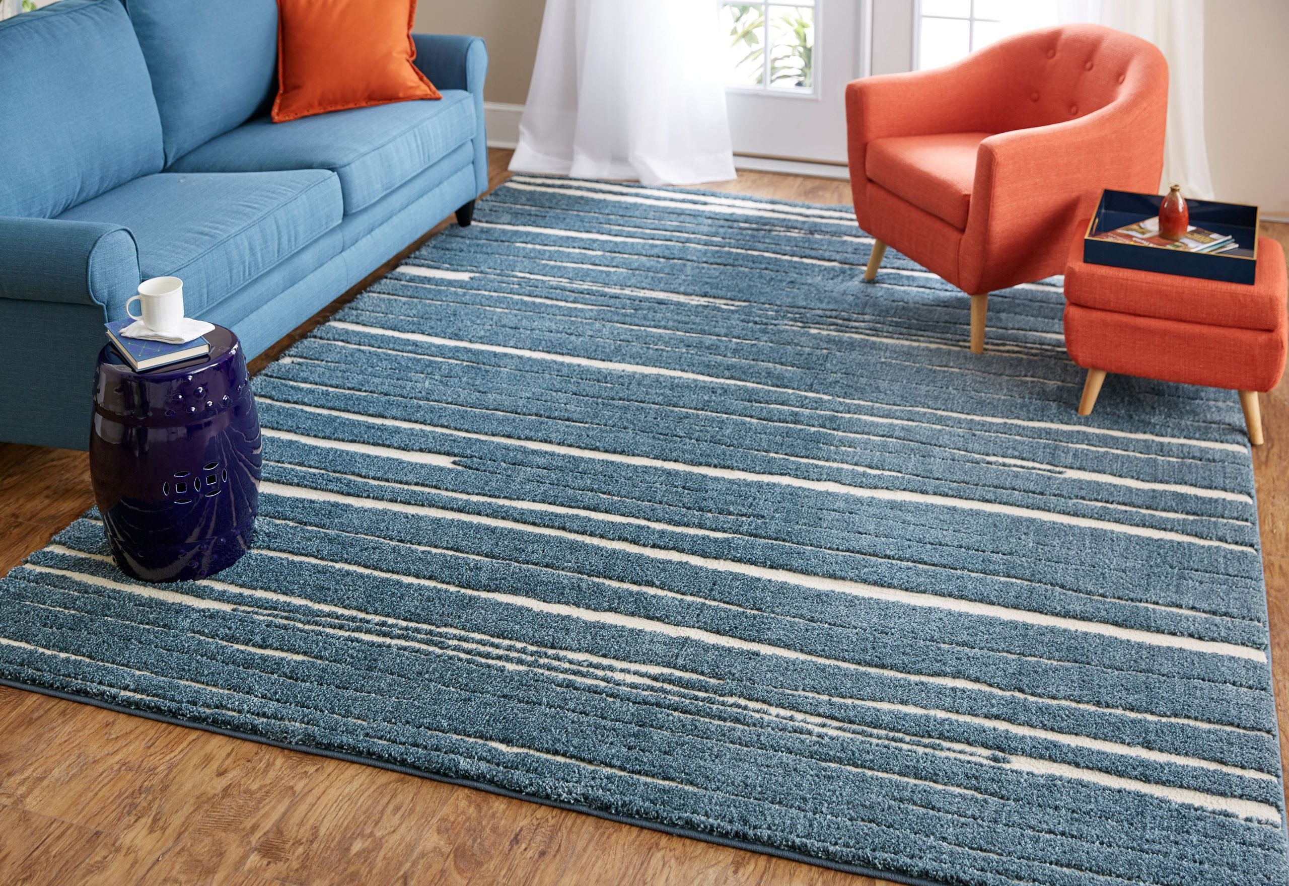Common Mistakes People Make When Styling an 8×10 Blue Area Rug