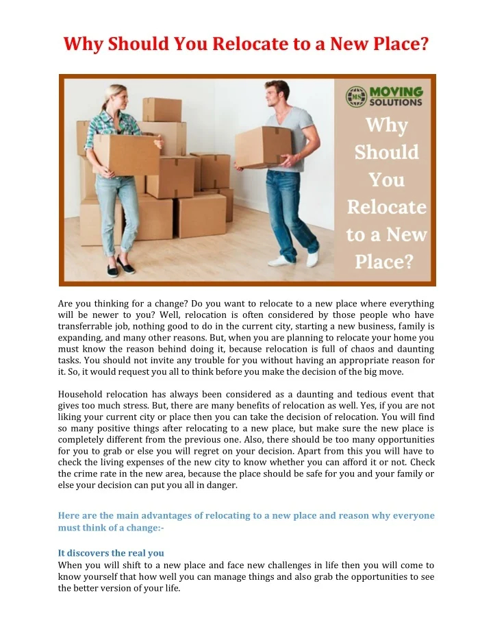 retirement relocation tips