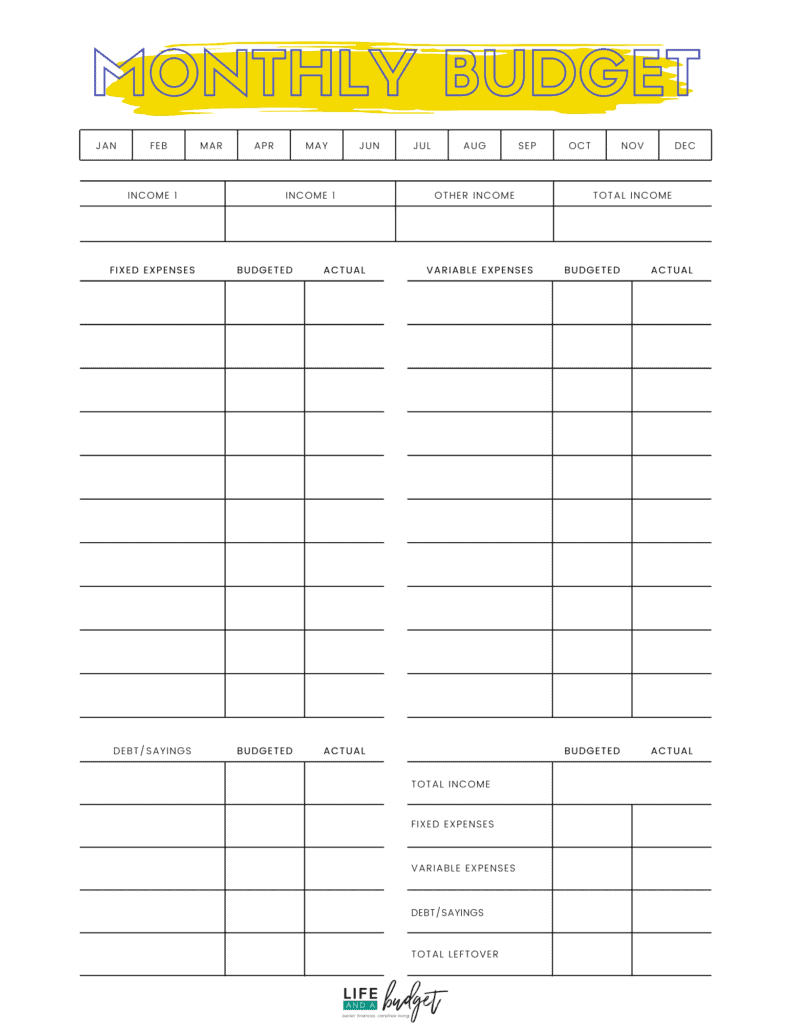 budgeting for beginners