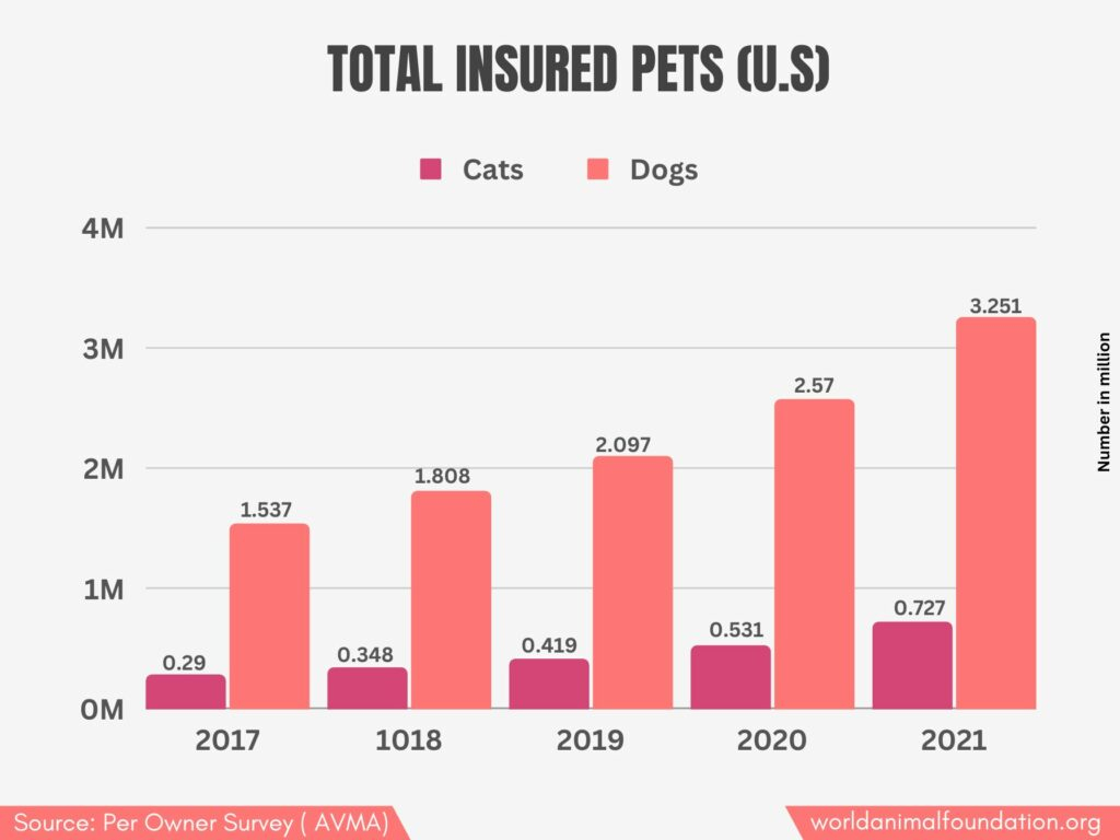 cat insurance vs dog insurance cost