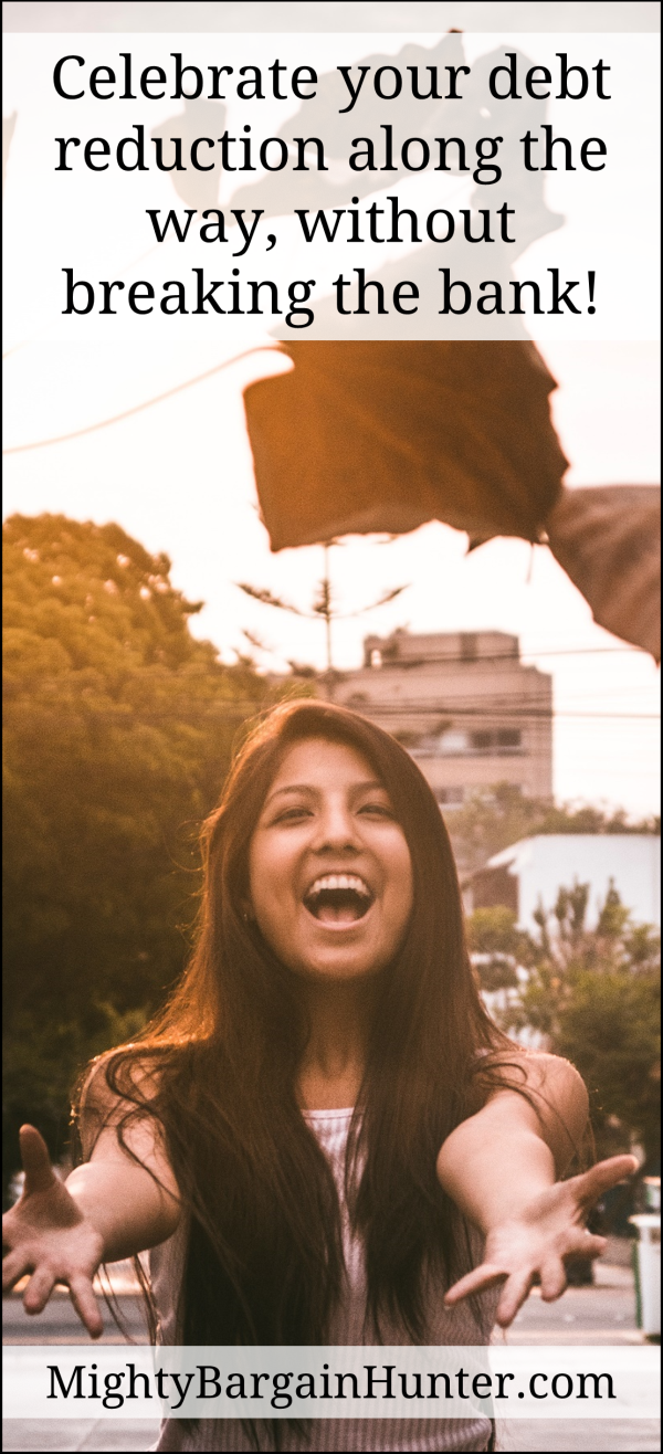 celebrate debt free milestones