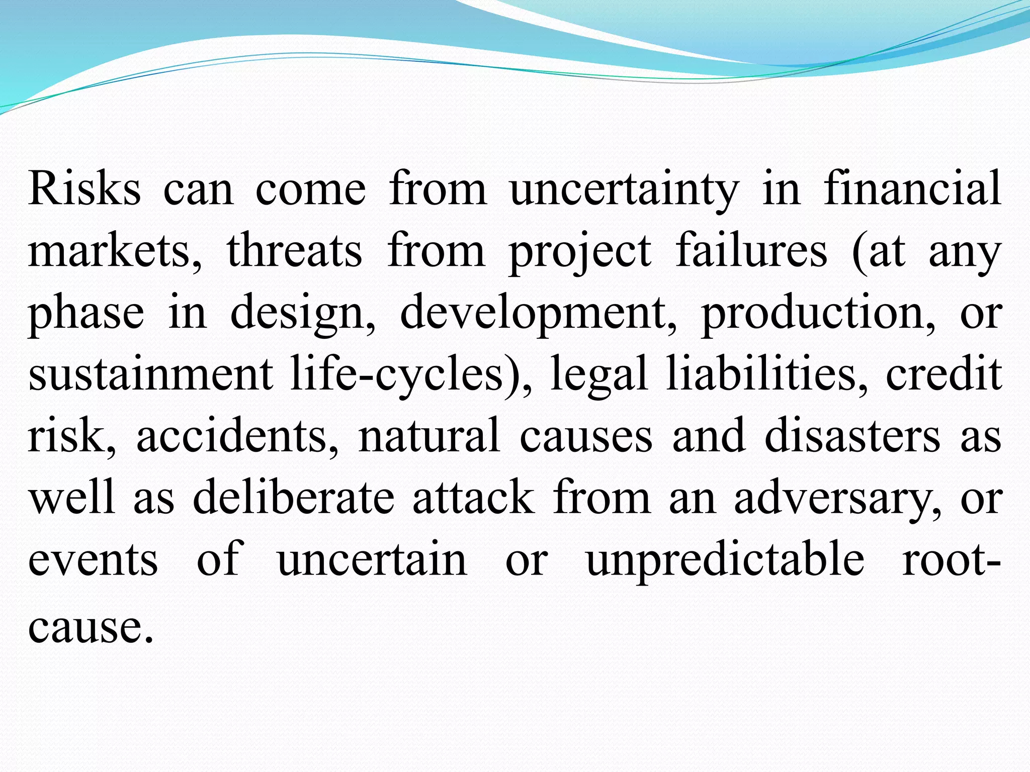 financial risk assessment