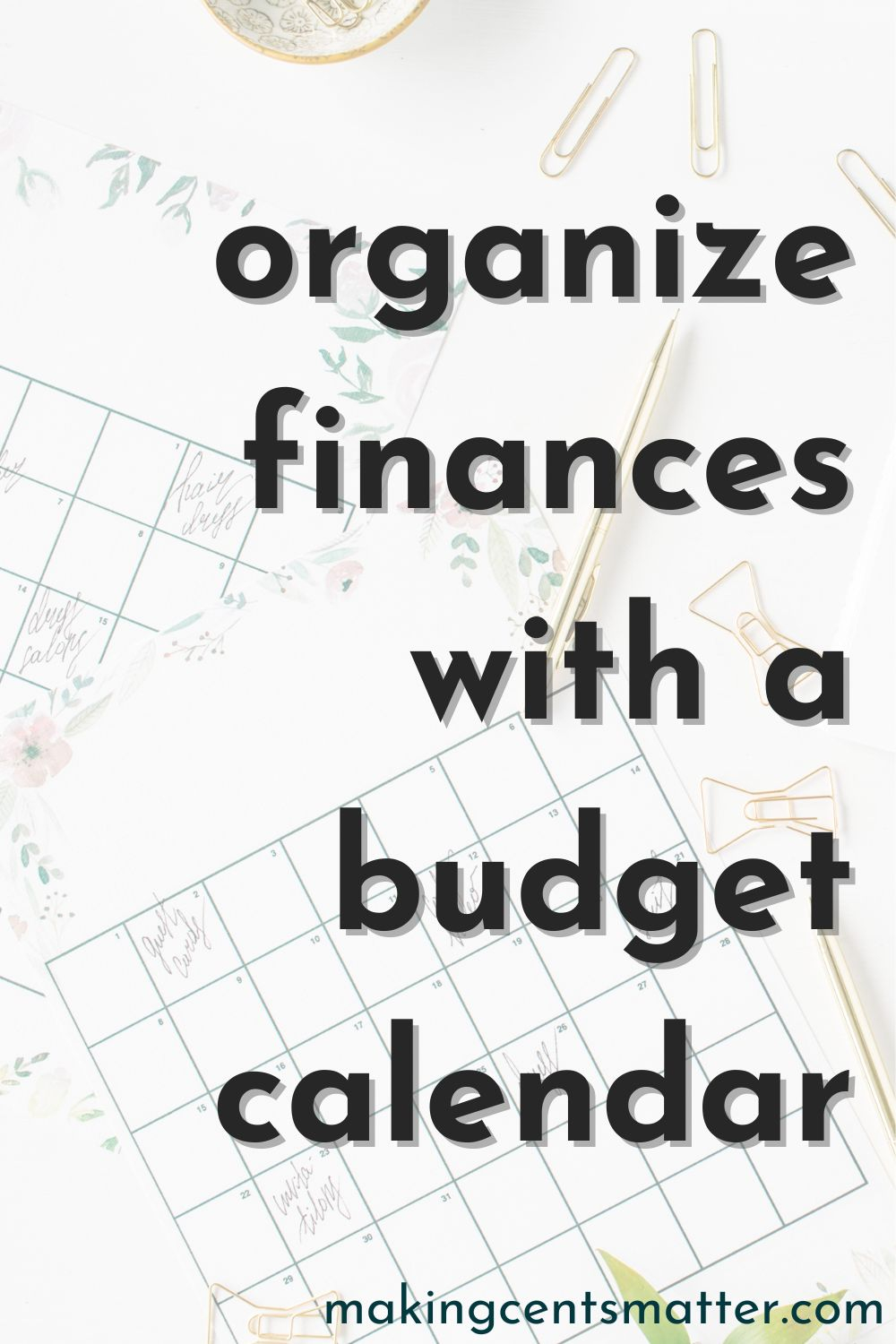 household budget template