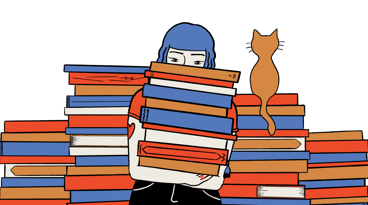 library vs buying books