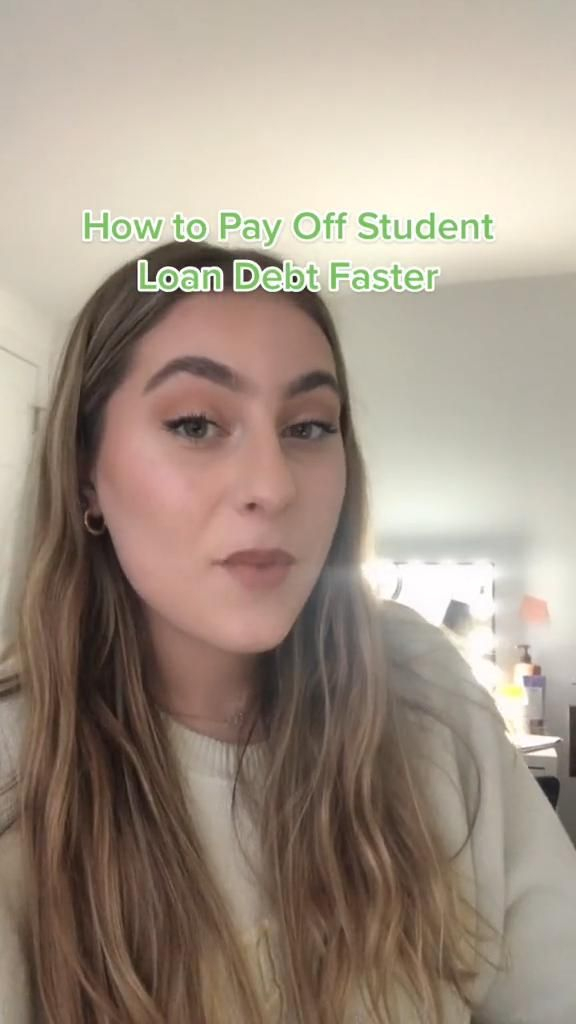 pay off student loans faster