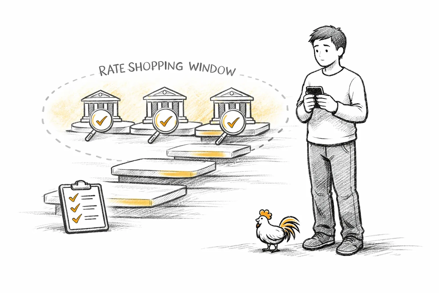 rate shopping credit score