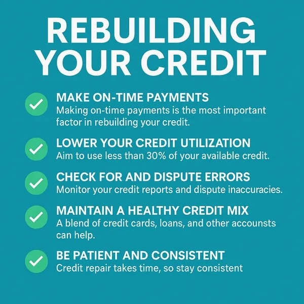 rebuilding credit after foreclosure