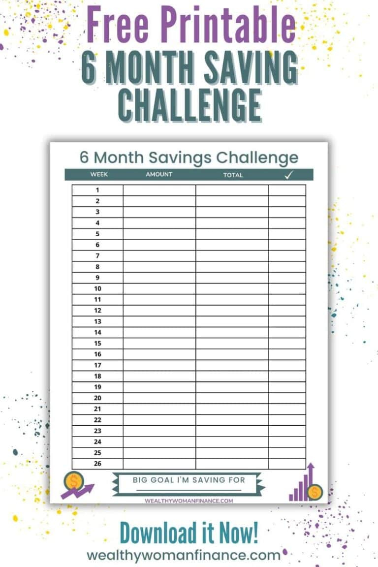 save 6 months expenses