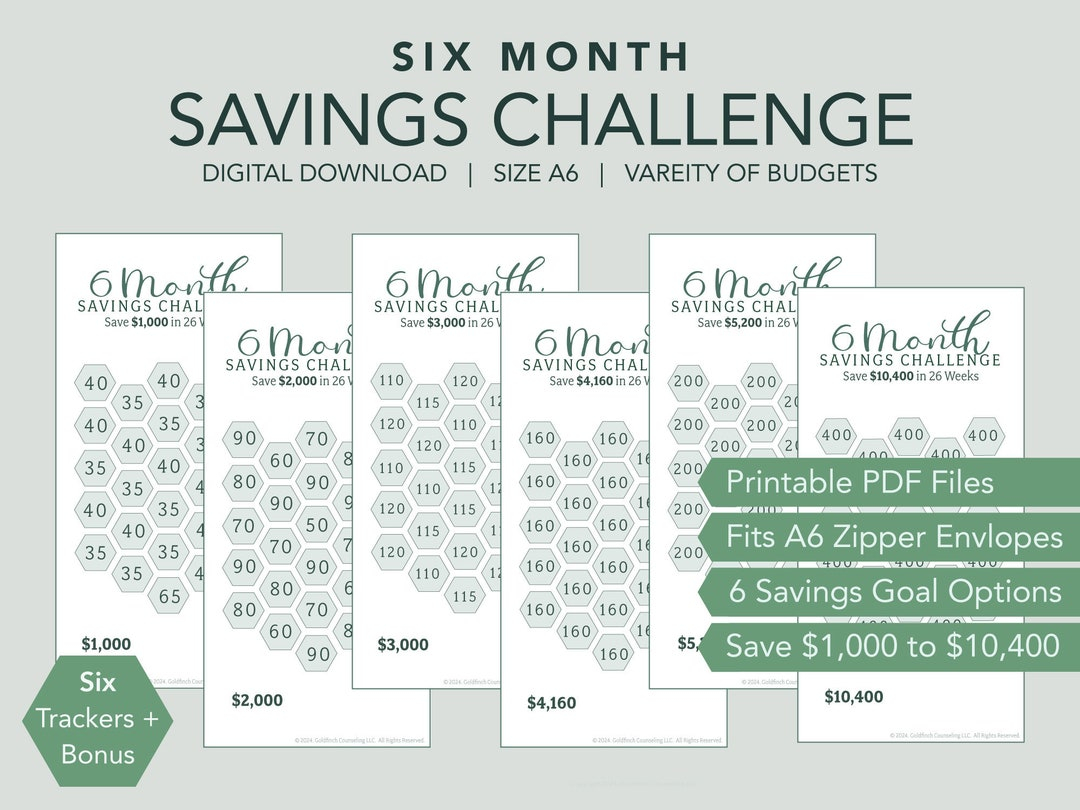 save 6 months expenses