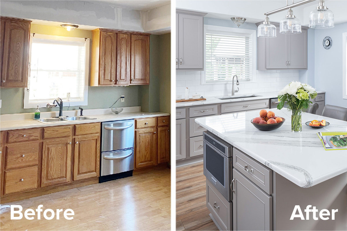 save on kitchen remodel