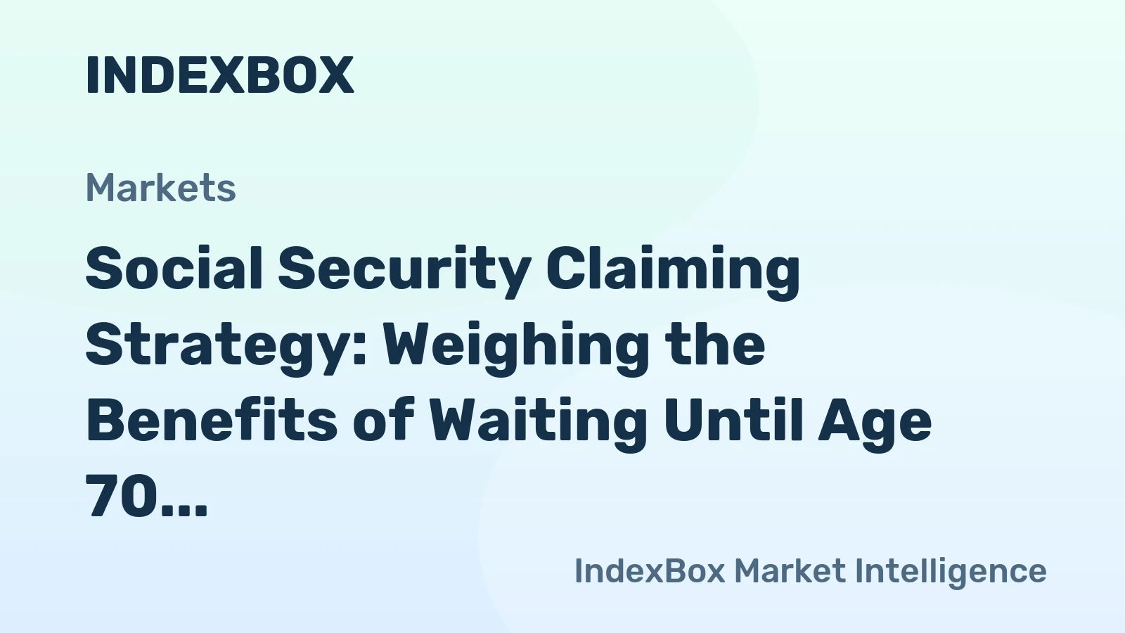 social security at 62 vs 67 vs 70