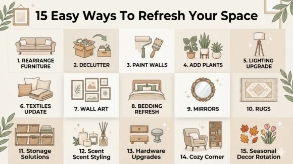 How to Refresh Your Living Space Without Spending a Small Fortune