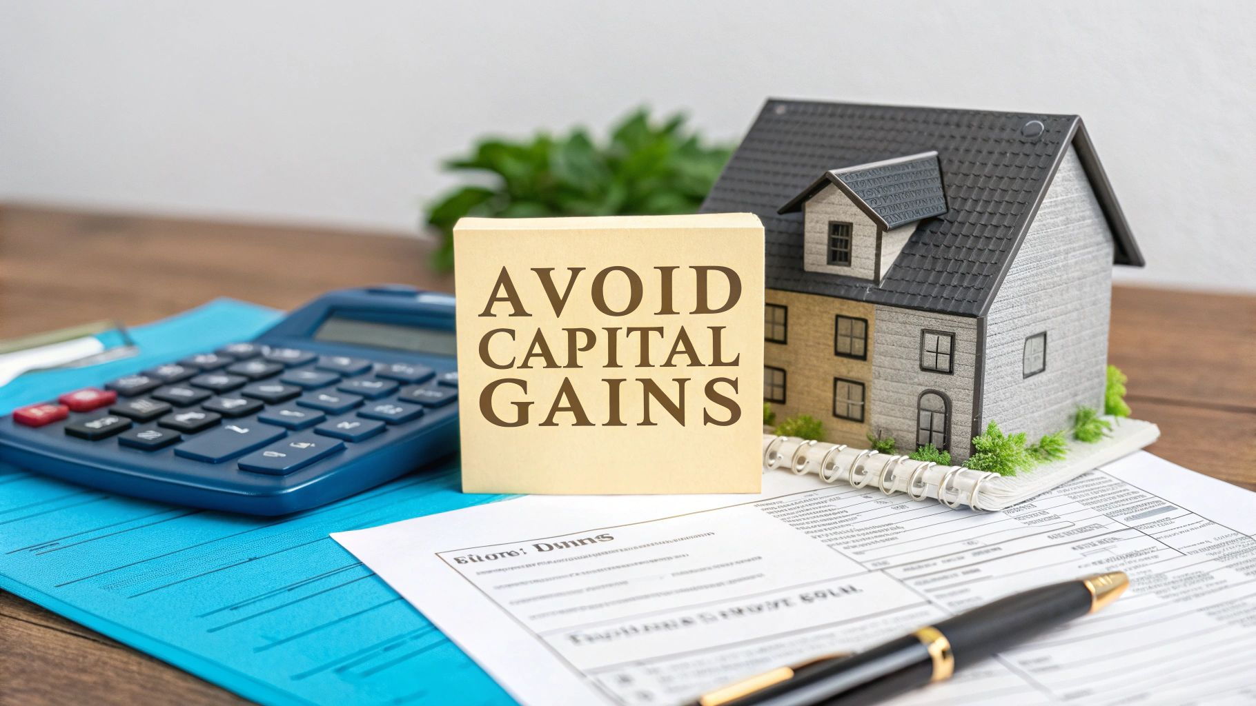 capital gains inherited property