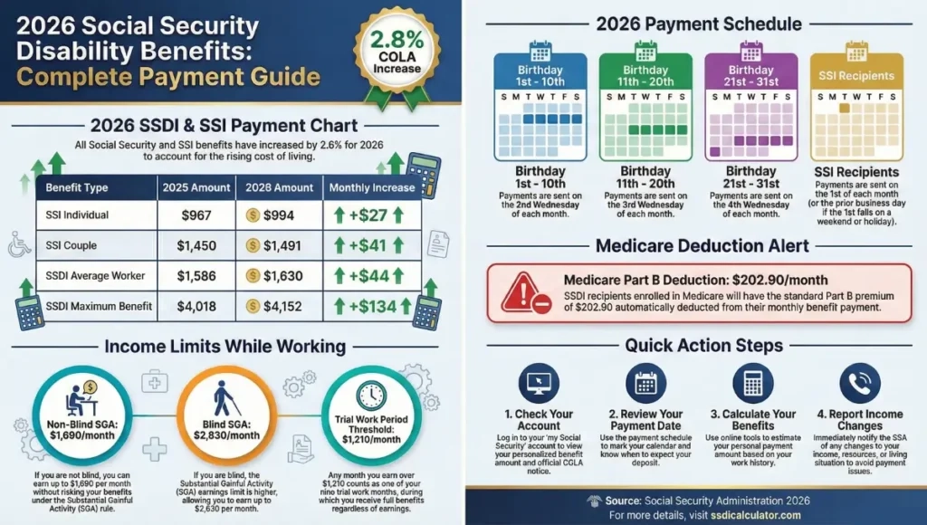 Making Sense of SSDI and SSI Eligibility Rules and Payouts for 2026